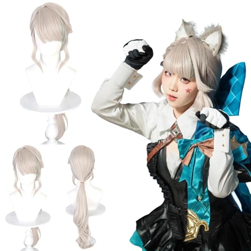 Anime Genshin Impact Lynette Cosplay Perücke für alle Charaktere Halloween Karneval Party für Frauen Mädchen und Jungen Anime Genshin Impact Lynette Cosplay Perücke für alle Charaktere Halloween Karneval Party für Frauen Mädchen und Jungen von zhengzhouyuetu