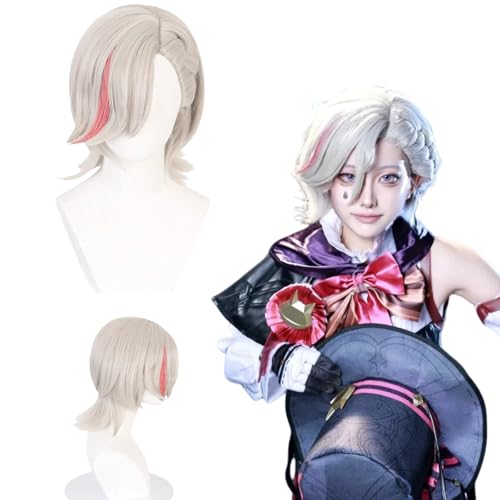 Anime Genshin Impact Lyney Cosplay Perücke für alle Charaktere Halloween Karneval Party für Frauen Mädchen und Jungen Anime Genshin Impact Lyney Cosplay Perücke für alle Charaktere Halloween Karneval Party für Frauen Mädchen und Jungen von zhengzhouyuetu