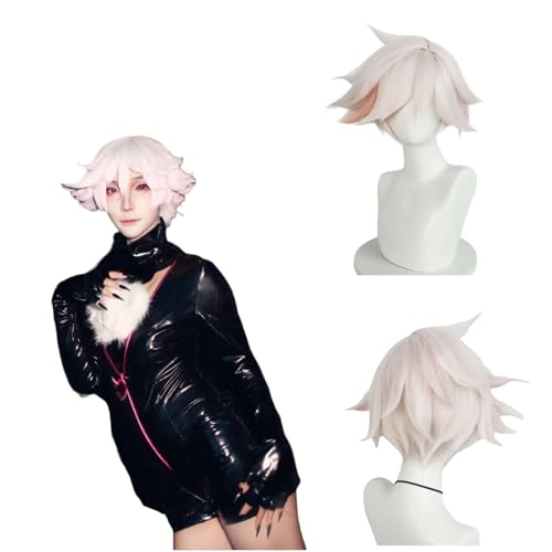 Anime Hazbin Hotel Angel Dust Cosplay Perücke für alle Charaktere Halloween Karneval Party für Frauen Mädchen und Jungen von zhengzhouyuetu