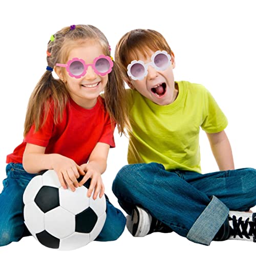 zhiyan 2 Paar Baby-Sonnenbrillen | Leichte runde Blumen-Baby-Sonnenbrille mit - Niedliche runde Blumen-Kindersonnenbrille mit Brillenputztuch für Babys Kleinkinder Jianpan von zhiyan