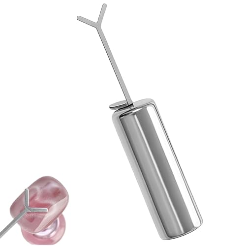 Cat Eye Magnet Nail Art Tool Set, Herz Magnet für Cat Eye Gel Polish, Nagel Magnet Sticks mit Y-förmiger Führung, DIY Maniküre Kit von zhongko