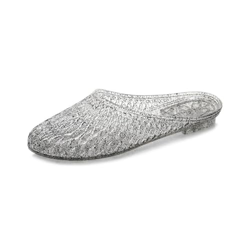 zhongqunli Hausschuhe für Damen, Sommerliche Damen-Strandsandalen | Bequem und stilvoll for Zuhause und draußen,für Damen und Herren(Black,36 EU) von zhongqunli