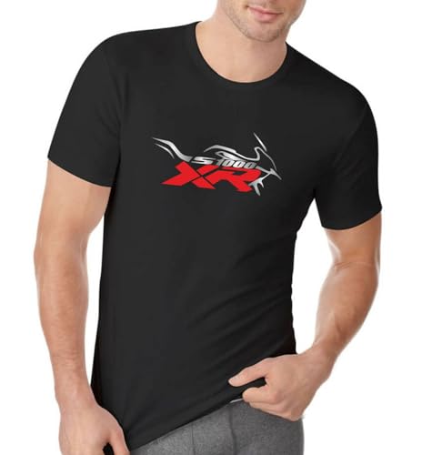 Motorrad S1000Xr S 1000 XR for Driver Motorcycle Fan Summer Fashion Man Short Sleeve Pattern O-Neck Hipster T-Shirt Custom Black L Black M von zhouxiaojian