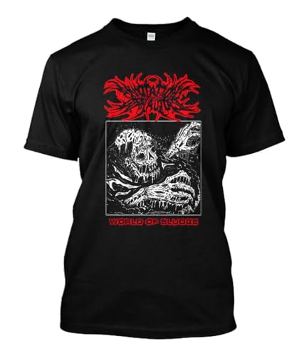 NWT Annotations of an Autopsy World of Sludge T-Shirt Black Size S 5XL Unisex Black XXL von zhouxiaojian