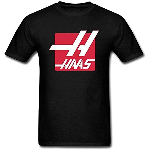 Men's Haas FTeam Logo Short Sleeve T Shirt Black XL Men's Haas FTeam Logo Short Sleeve T Shirt Black XL von zhufeng