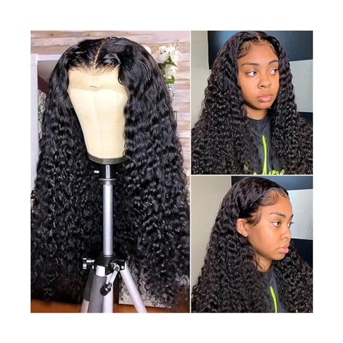 Wellige Perücken Tiefwellige Lace-Front-Perücken for schwarze Frauen, vorgezupftes Echthaar, 13 x 4 HD, transparente Lace-Front-Perücken, 14–40 Zoll, brasilianisches Remy-Haar mit Babyhaar Damenperück Wellige Perücken Tiefwellige Lace-Front-Perücken for schwarze Frauen, vorgezupftes Echthaar, 13 x 4 HD, transparente Lace-Front-Perücken, 14–40 Zoll, brasilianisches Remy-Haar mit Babyhaar Damenperück von zhuyanbo007