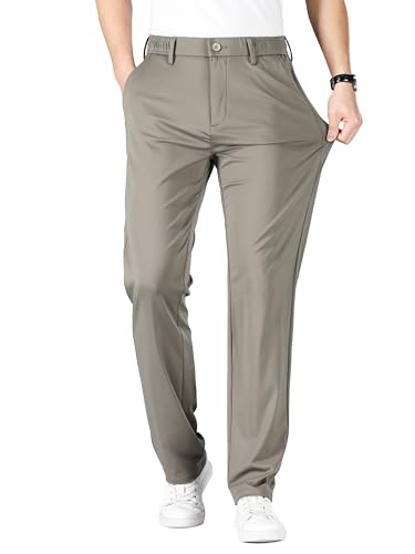 ziilay Golfhose Business Elegante Jogginghose Herren Sommerhose Lang leicht Vier-Wege Stretch 8365bKHBN42W30L von ziilay