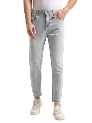 ziilay Smart Jeanshose Herren 7/8 Leichte Sommerhose Cropped Dünner Leichter Stoff mit Stretch A1213LBL32W29L von ziilay