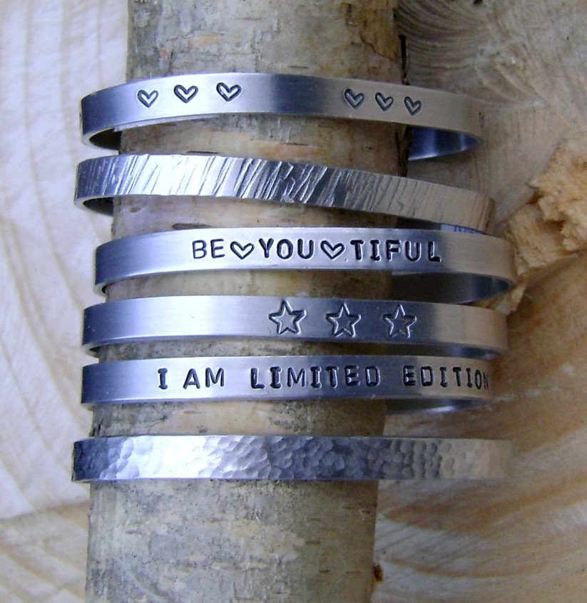 Persönliches Text - Oder Namensarmband von zimpatikaa