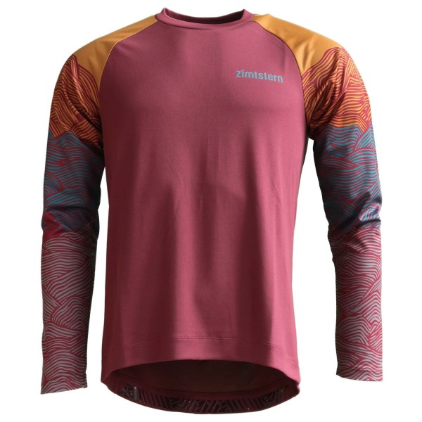 Zimtstern - Braapz Shirt L/S - Radtrikot Gr XXL rot von zimtstern