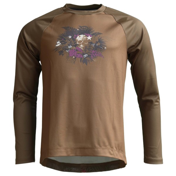 Zimtstern - Braapz Shirt Print L/S - Radtrikot Gr XXL braun von zimtstern