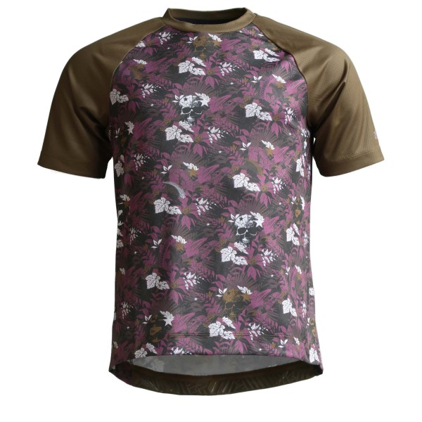 Zimtstern - Braapz Shirt Print S/S - Radtrikot Gr XL grau von zimtstern