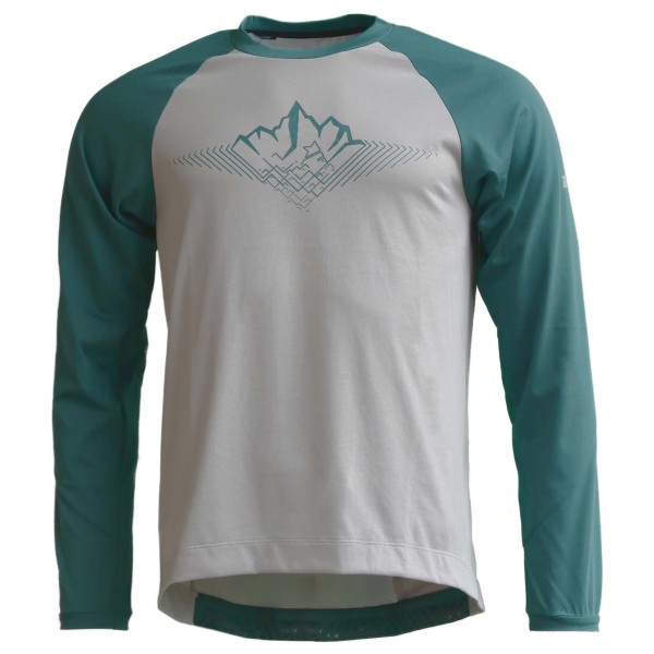 Zimtstern - Pureflowz Shirt L/S - Radtrikot Gr XL grau von zimtstern