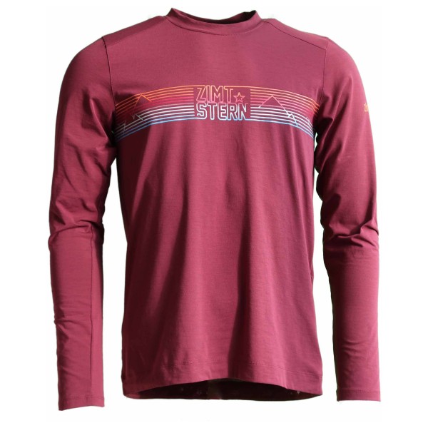 Zimtstern - Trailflowz Shirt L/S - Longsleeve Gr XXL rosa/rot von zimtstern