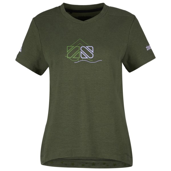 Zimtstern - Women's EcoFlowz Shirt S/S - Radtrikot Gr S oliv von zimtstern