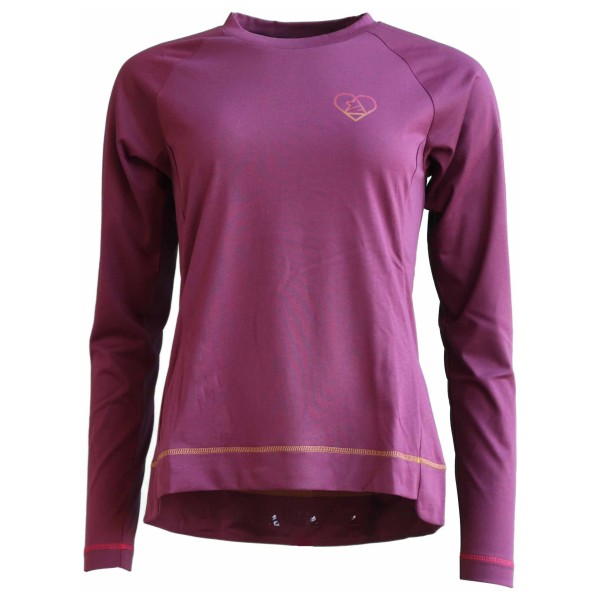Zimtstern - Women's Pureflowz Eco Shirt L/S - Radtrikot Gr XS lila von zimtstern