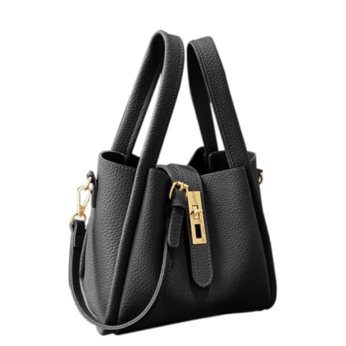 zjhukfmc Eimer Tasche Für Damen - Vintage Handtasche Eimerform - Casual Ausstattung Für Camping Reisen Radfahren Spazieren Park Gym Dating Pendeln Arbeit Outdoor Büros von zjhukfmc