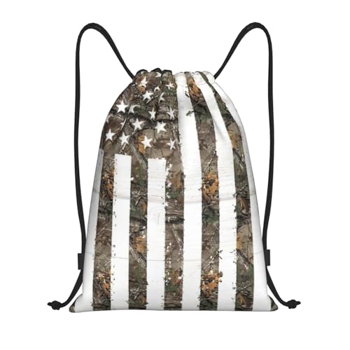 zkyfll Amerikanische Interstellar-Flagge, Camouflage, bedruckt, mit Kordelzug, Sporttasche, Turnbeutel, leicht, Strandtasche für Yoga, Schwarz , S zkyfll Amerikanische Interstellar-Flagge, Camouflage, bedruckt, mit Kordelzug, Sporttasche, Turnbeutel, leicht, Strandtasche für Yoga, Schwarz , S von zkyfll