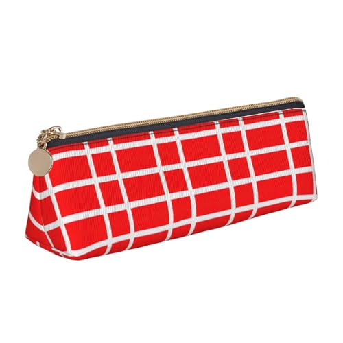 zkyfll Federmäppchen aus Leder mit dänischer Flagge, personalisierbar zkyfll Federmäppchen aus Leder mit dänischer Flagge, personalisierbar von zkyfll