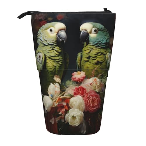 zkyfll Papageien Papageien Vertikal Federtasche Stifthalter Teleskop Nette Federmappe Stifteetui Bleistift Organizer von zkyfll