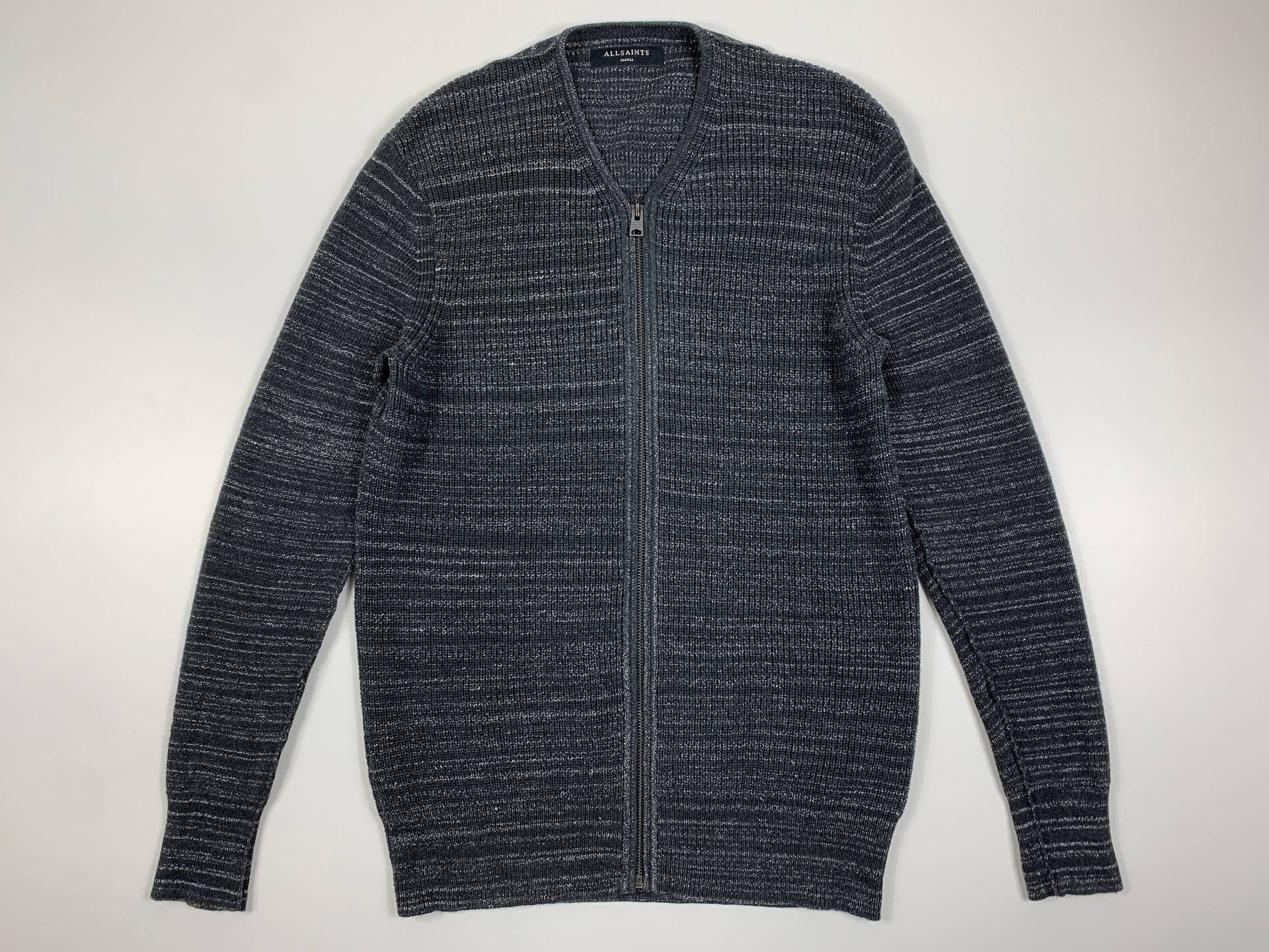 Herren Allerheiligen Rydal Cardigan Zip Pullover Baumwolle Wolle Größe S von zmerch