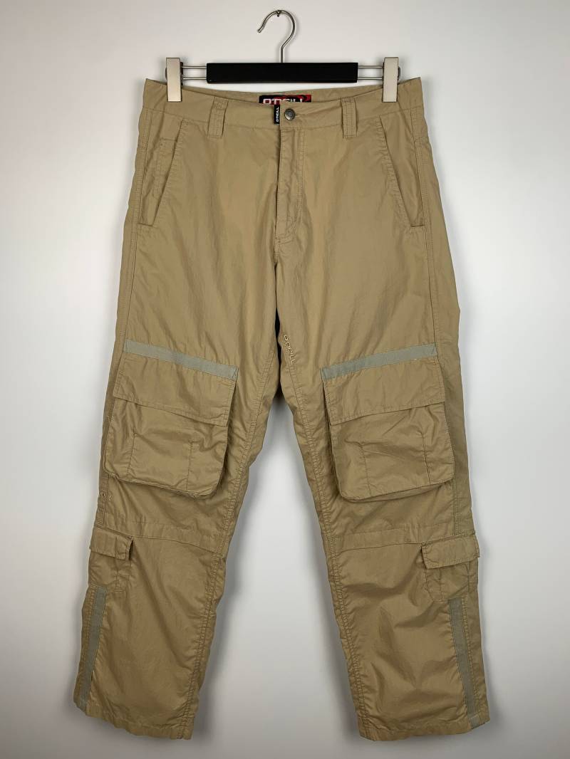 Herren Vintage O'neill Multi Pockets Cargo Hose Streetwear Japanese Casual Hip Hop Style Größe 32 von zmerch