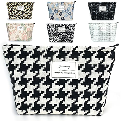 znmeny Kosmetiktasche für Damen, Kosmetiktasche für Damen, Kosmetiktasche, Kulturbeutel, Kosmetikzubehör, Organizer für Reisen, ideales Geschenk für Mädchen und Damen, schwarz / weiß znmeny Kosmetiktasche für Damen, Kosmetiktasche für Damen, Kosmetiktasche, Kulturbeutel, Kosmetikzubehör, Organizer für Reisen, ideales Geschenk für Mädchen und Damen, schwarz / weiß von znmeny