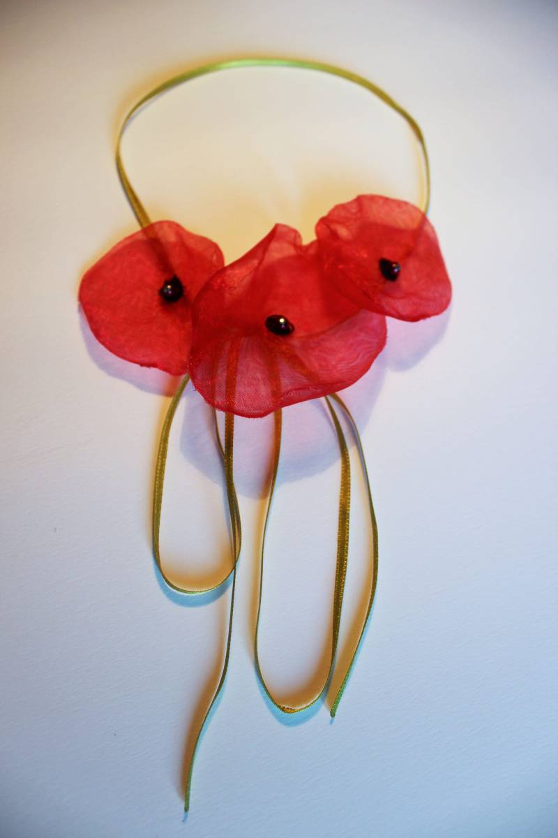 Mohn-Halskette Mohn-Halskette von zoidshop