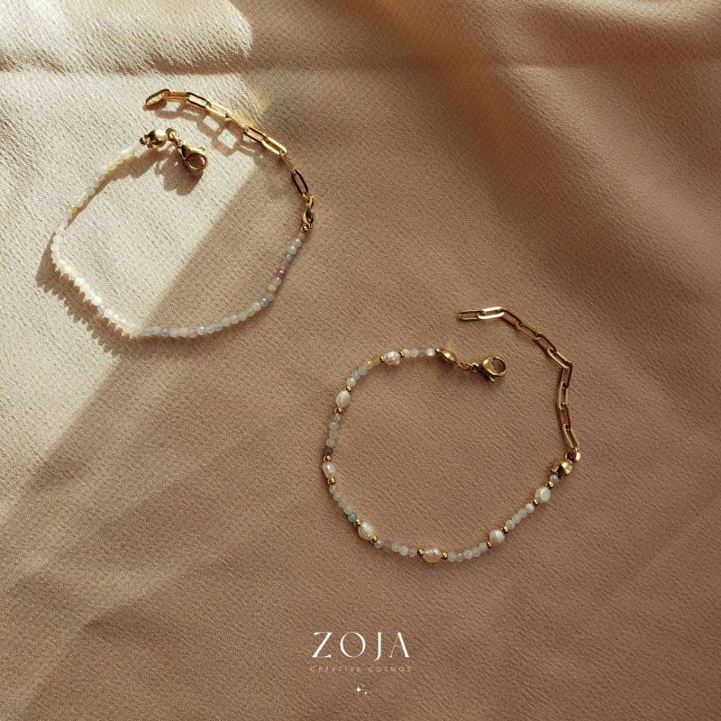 Zoja I Zierliches Morganit Armband, Schmuck, Edelsteinschmuck, Morganit, Spiritueller Schmuck Zoja I Zierliches Morganit Armband, Schmuck, Edelsteinschmuck, Morganit, Spiritueller Schmuck von zojacosmos