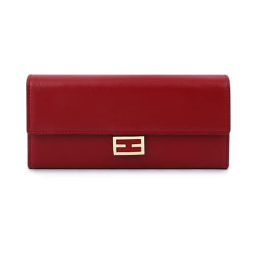 zouxangzz Premium Sense Damen Lange Geldbörse Einfarbig Faltbare Clutch Einfache Multi Kartenfächer Geldklammer, purpurrot, L, Klassisch von zouxangzz