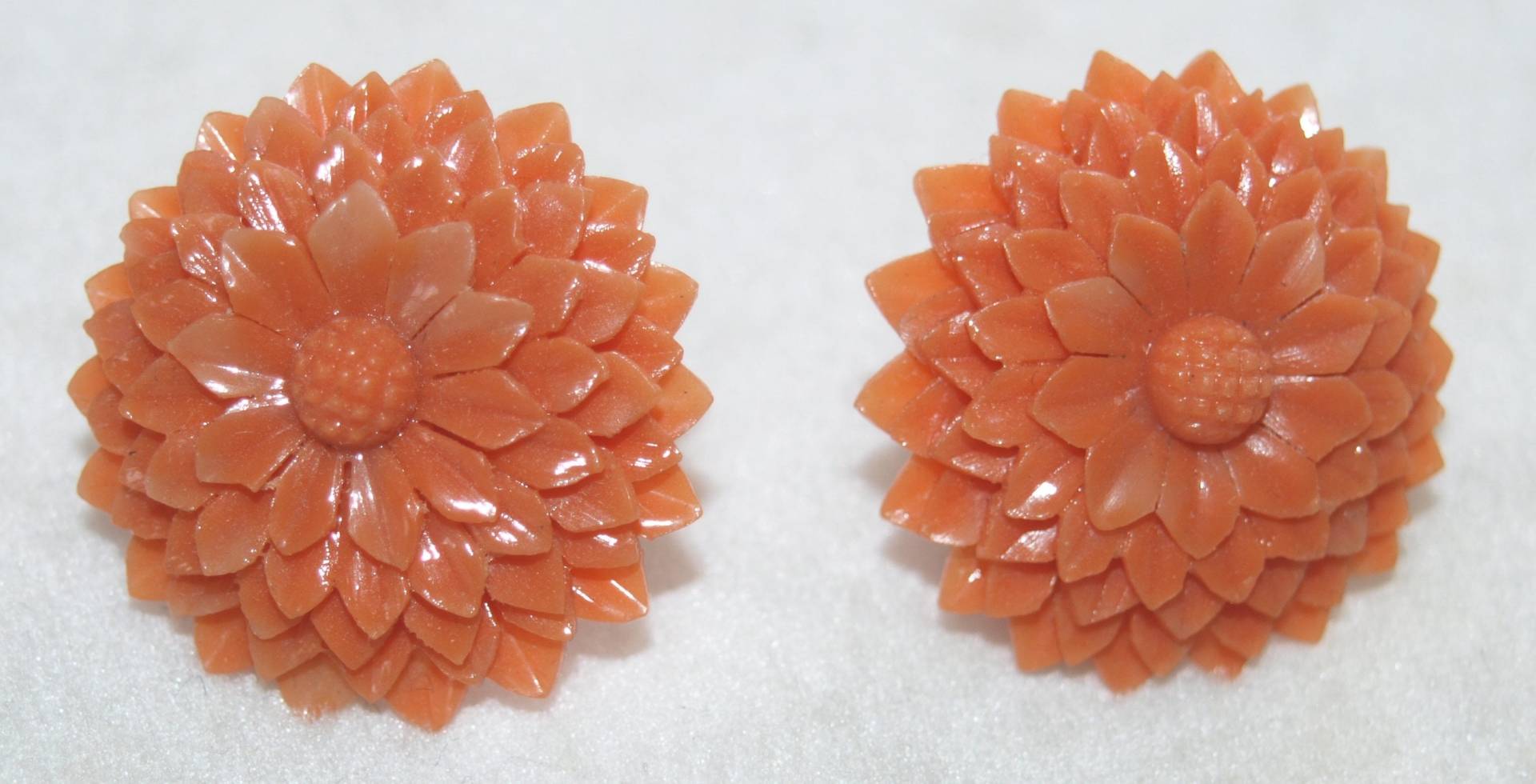 Komplizierte Zelluloid Sterling Coro Chrysantheme Ohrringe Komplizierte Zelluloid Sterling Coro Chrysantheme Ohrringe von zouzoubijou