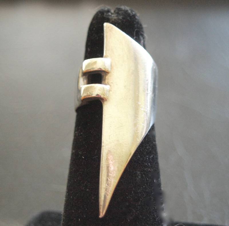 sterling Handwerker Ring Sehr Gothic Bizarre Serie sterling Handwerker Ring Sehr Gothic Bizarre Serie von zouzoubijou