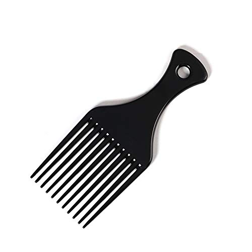zroven BlueZOO Haarkamm Einsatz Afro Hair Pick Kamm Haar Gabel Kamm Ölteppich Styling Haarbürste Friseur Zubehör für Männer & Frauen von zroven
