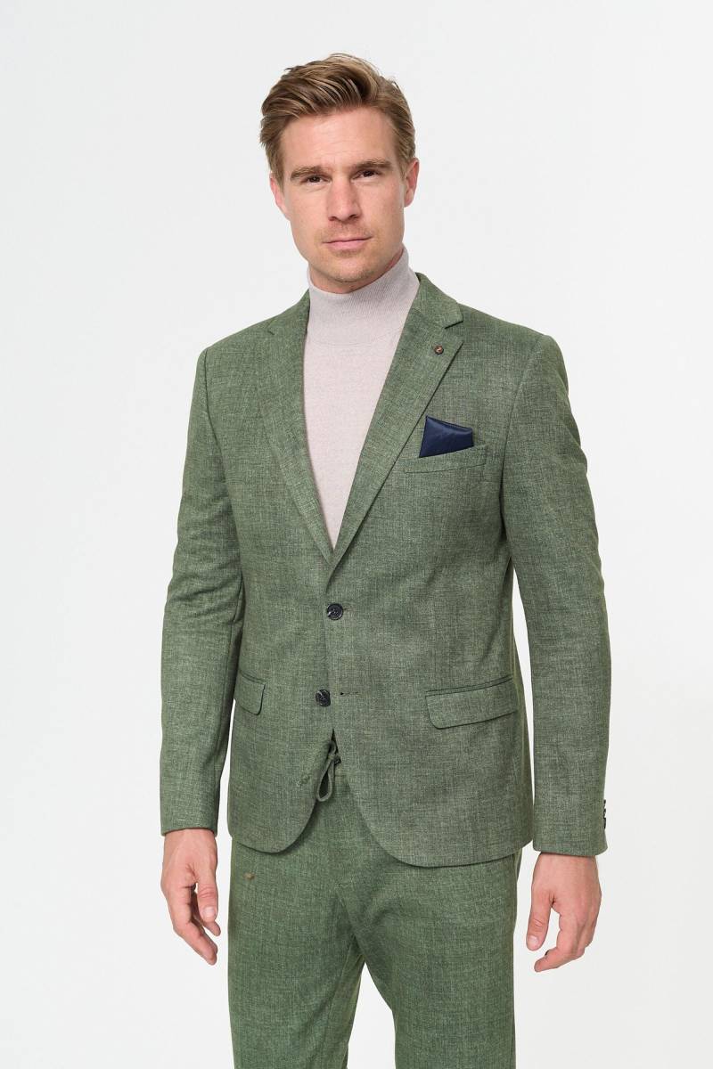 zuitable - Jersey Sakko grün - Gr. - 48 von zuitable