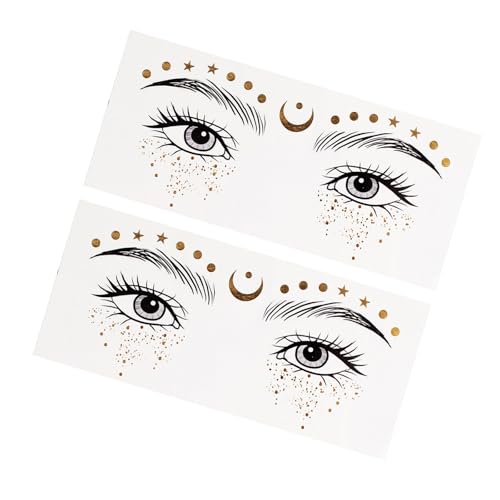 Bühnen Und Party Wasserdichte Glitzernde Stern Und Schmetterling Temporäre Aufkleber Hautfreundliche Abziehbilder Verleihen Ihrem Look Charme von zuousxbs