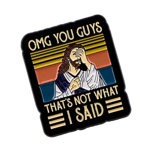 Elegante Metallbrosche Stilvoller Bestaller Handgefertigtes Rucksack Revers Abzeichen Accessoire Für Kirchenversammlungen Oder Tägliche Tragen Einzigartiger Glauben Schmuck von zuousxbs