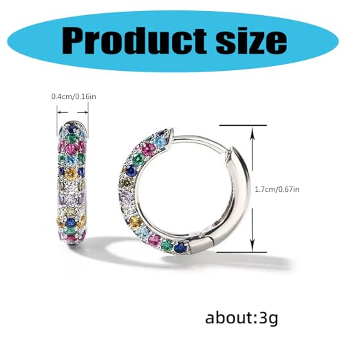 Regenbogen Zirkonia Frauen Ohrmanschettenlegierung Funkelnde Strassohrringe Für Freizeit Und Party Verschleiß Mode Accessoire Strücksteine Pave Ohrringe Regenbogen Zirkonia Frauen Ohrmanschettenlegierung Funkelnde Strassohrringe Für Freizeit Und Party Verschleiß Mode Accessoire Strücksteine Pave Ohrringe von zuousxbs
