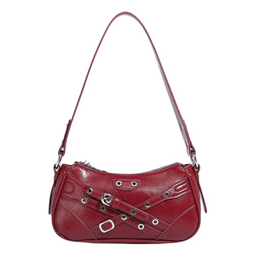 zuousxbs All Matching Achselhöhlen Tasche Für Frauen Winter Handtasche PU Leder Schulter Einkaufsmodus Mode Achsel Frauen Winter Achsel Achselhaut PU Leder Schulter Mode Unterarm von zuousxbs