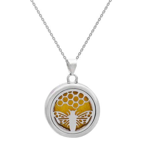 zuousxbs Bäume Des Parfums Diffusoren Halskette Moderne Duft Halskette Mit Bäumen Des Anhänger Edelstahl Handwerkskunst Duftstoffe Schmuck Schmuck von zuousxbs