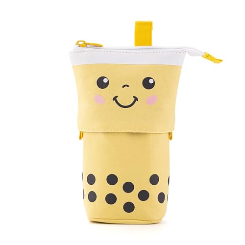zuousxbs Cartoon Pencil Case Teleskopstasche Reißverschluss Beutel Bleistiftkoffer Stehende Organisatorenhalterin Für Student Pen Bag von zuousxbs