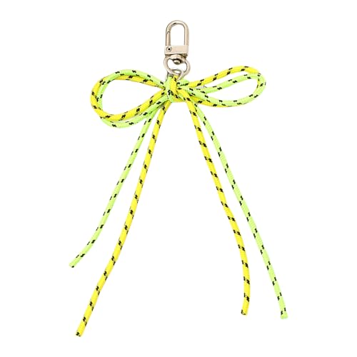 zuousxbs Einzigartige Schmetterlingsbögen Bag Anhänger Nylon Seil Keychain Telefon Zauberdekoration Zubehör Für Geldbörsen Und Rucksäcke Trendige Verzierung von zuousxbs