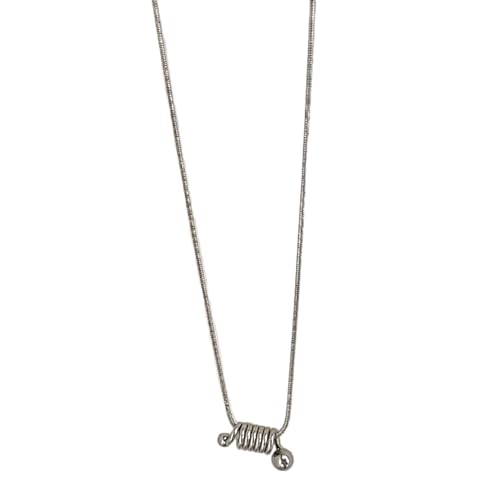 zuousxbs Feder Anhänger Halskette Hip Hop Choker Einfache Schlüsselbeutelkette Verstellbarer Nackenkettenschmuck Für Frauen Mädchen Verstellbarer Mode Schlüsselbein Halskette Leichte Und Komfortable von zuousxbs