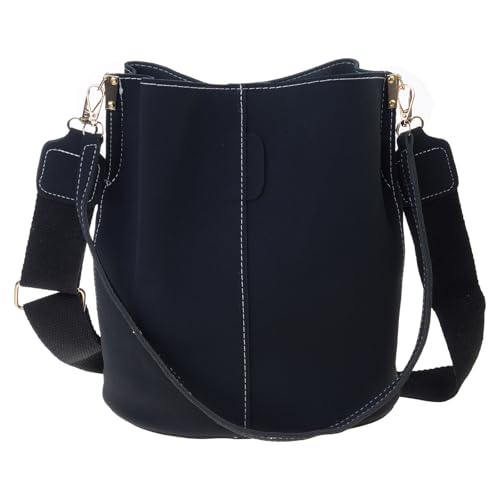 zuousxbs Frauen Einfache Umhängetasche Casual Crossbody Winter Messenger Retro Eimer Für Tägliche Arbeit Reisen Frauen Freischuld Winter Crossbody Retro Eimer von zuousxbs