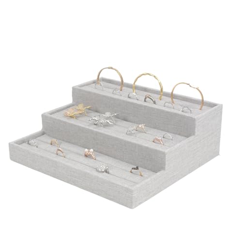 zuousxbs Schmuckständer Mit Mehreren Stufen Halskette Armband Display Rack Accessoires Präsentation Für Frauen Und Mädchen Vielseitige Schmuck Display Lösung von zuousxbs