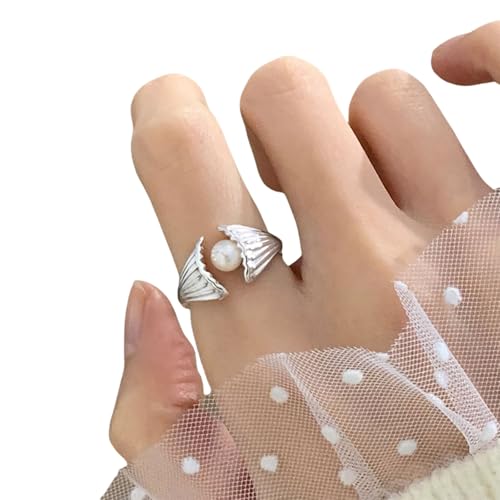 zuousxbs Unregelmäßige Silberfarbe Öffnung Ringe Mode Frauen zuousxbs Unregelmäßige Silberfarbe Öffnung Ringe Mode Frauen von zuousxbs