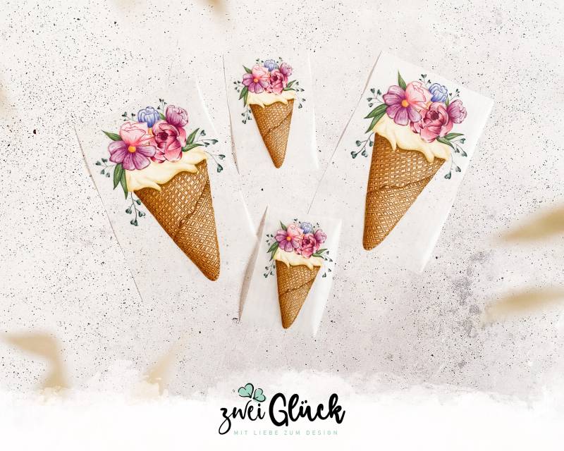 Bügelbild "Eiscreme" in Zwei Größen | Bügelpatches Textilaufkleber Zum Aufbügeln Aufbügeln Bügelmotiv Bügelbild "Eiscreme" in Zwei Größen | Bügelpatches Textilaufkleber Zum Aufbügeln Aufbügeln Bügelmotiv von zweiglueck