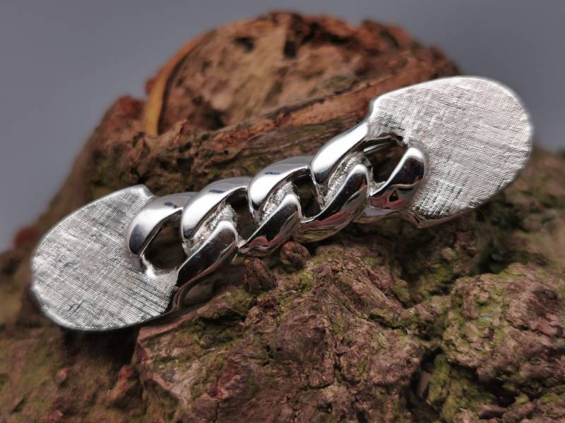 Vintage 60Er Jahre Modernist Modeschmuck Brosche Knoten Silberfarben 70Er von zweitwert