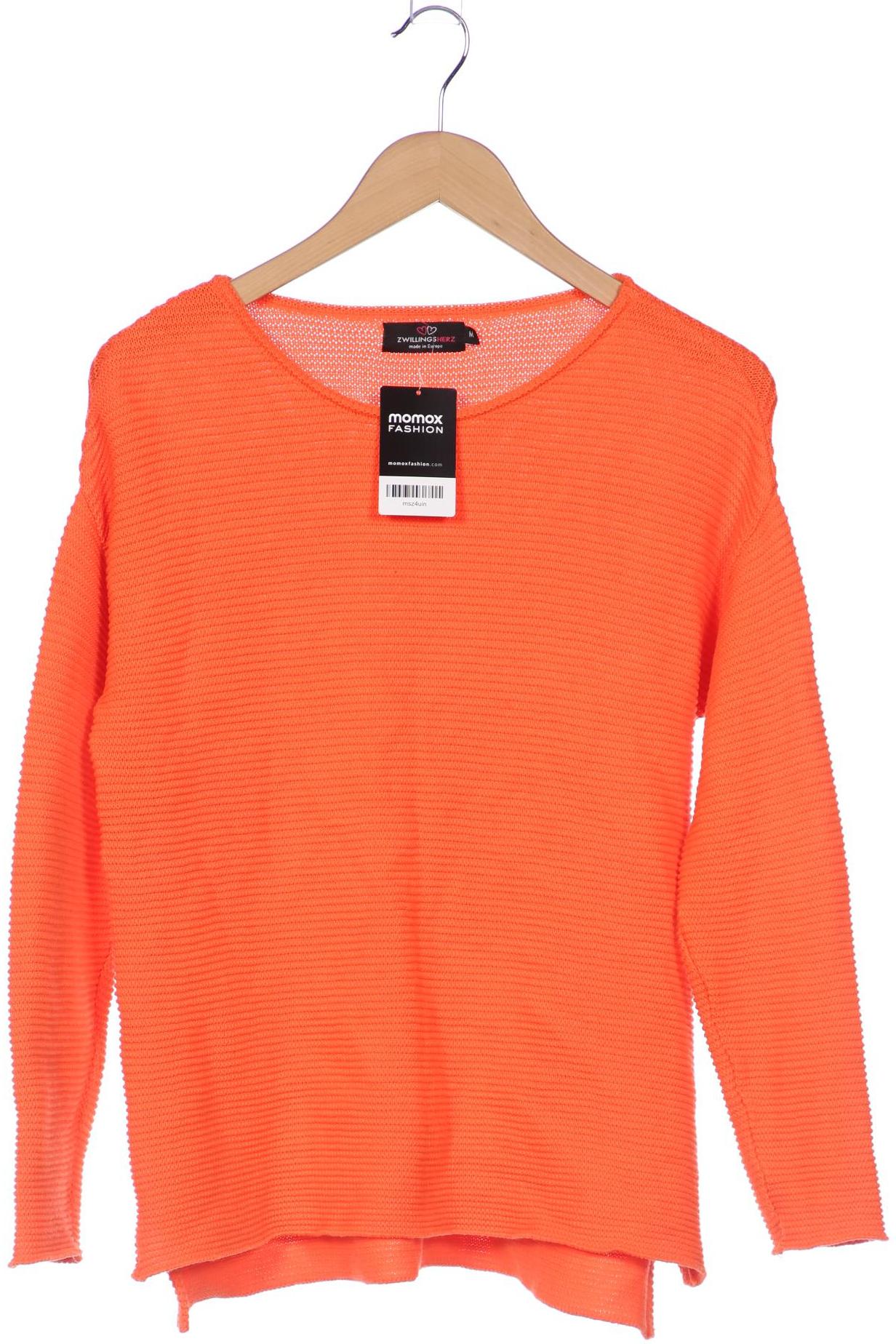 Zwillingsherz Damen Pullover, orange von zwillingsherz