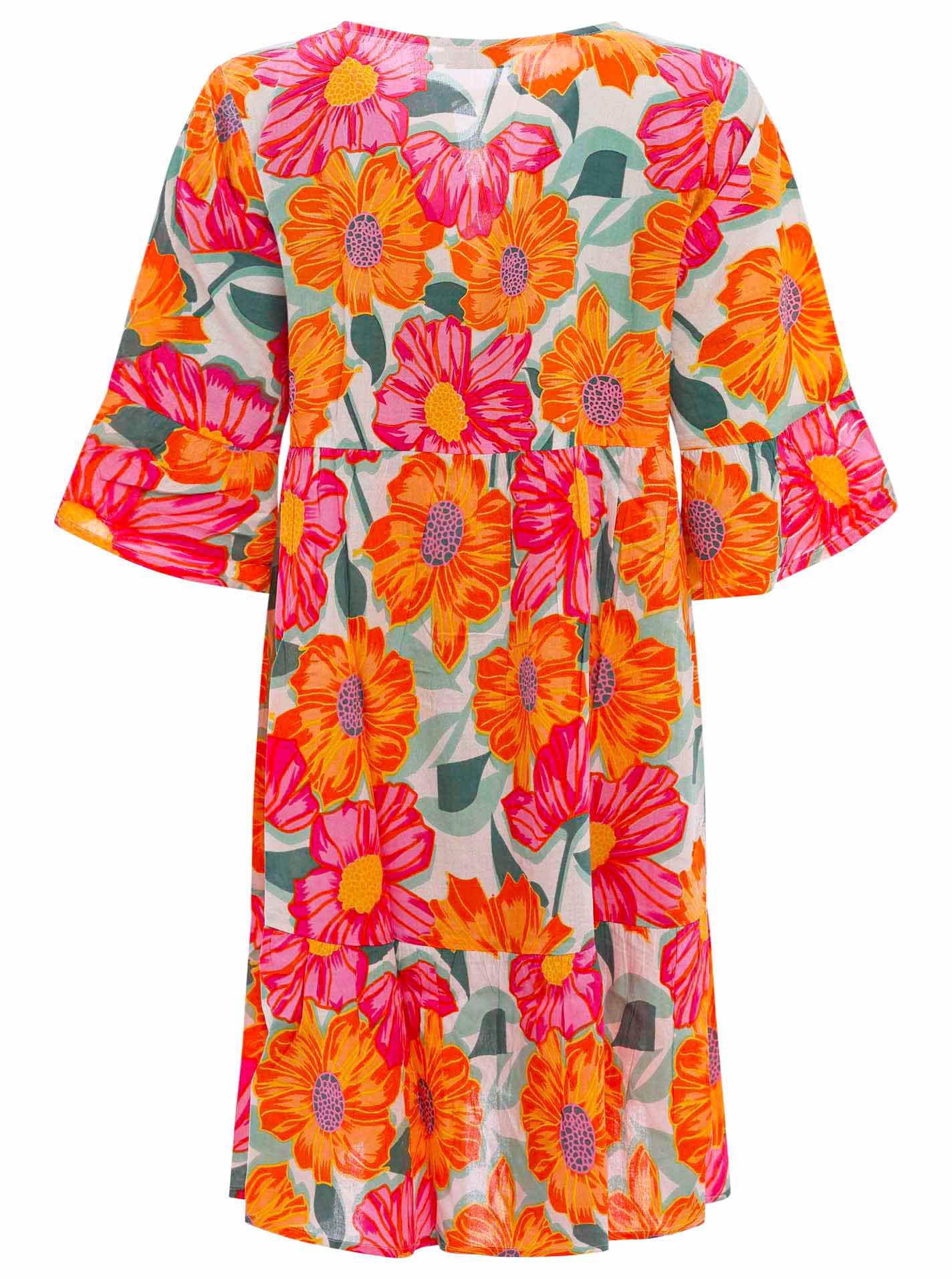 Zwillingsherz Sommerkleid, mit floralem Print Zwillingsherz Sommerkleid, mit floralem Print von zwillingsherz