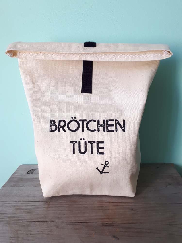Brötchentüte Natur/Brotbeutel Mit Aufdruck Verpackungsfrei Einkaufen Zero Waste Stoffbeutel Für Brot Offwhite Brötchentüte Natur/Brotbeutel Mit Aufdruck Verpackungsfrei Einkaufen Zero Waste Stoffbeutel Für Brot Offwhite von zwoelftekojelinksDE